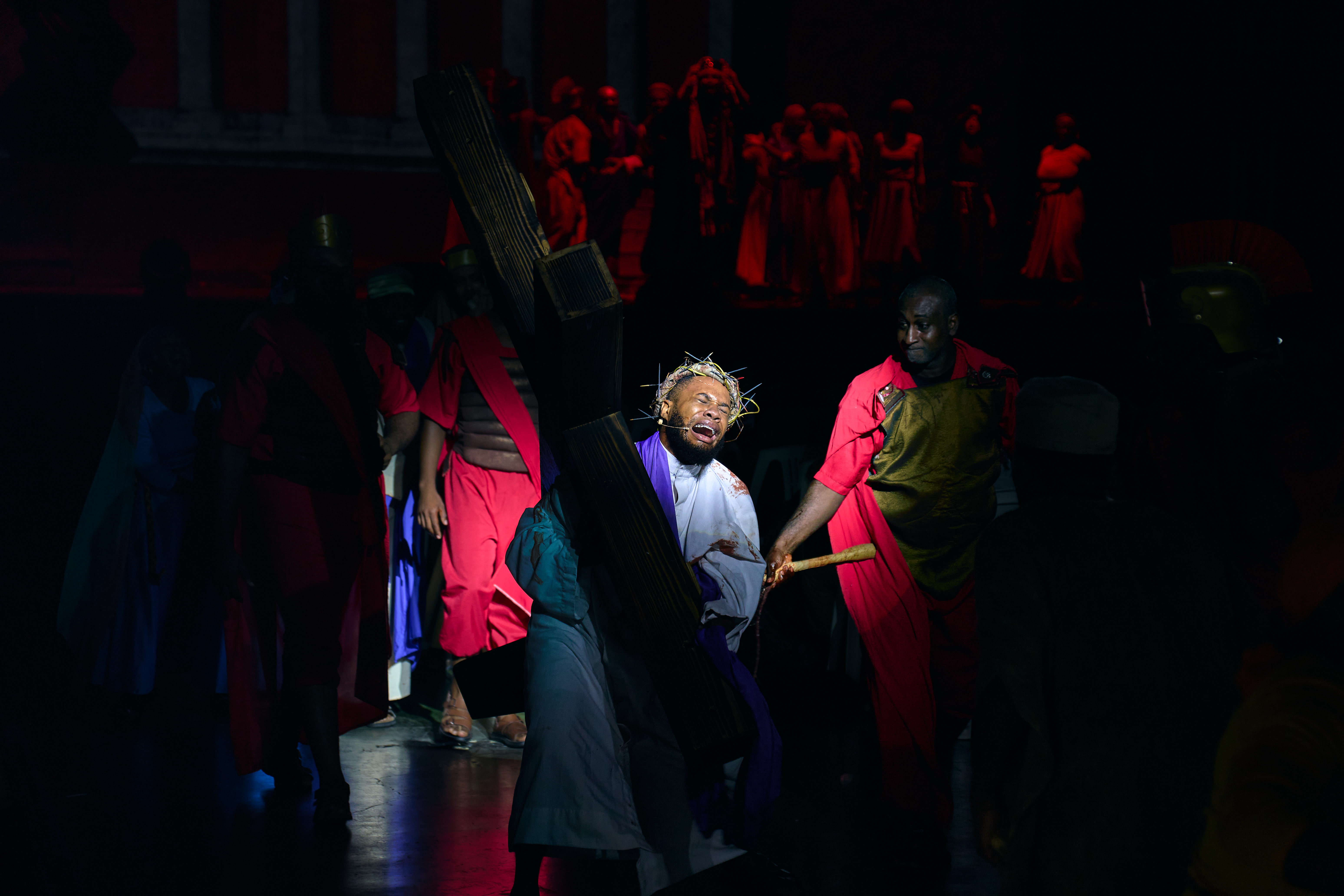 Stage scene from Jesus 2025 by Father Ho Lung and Friends