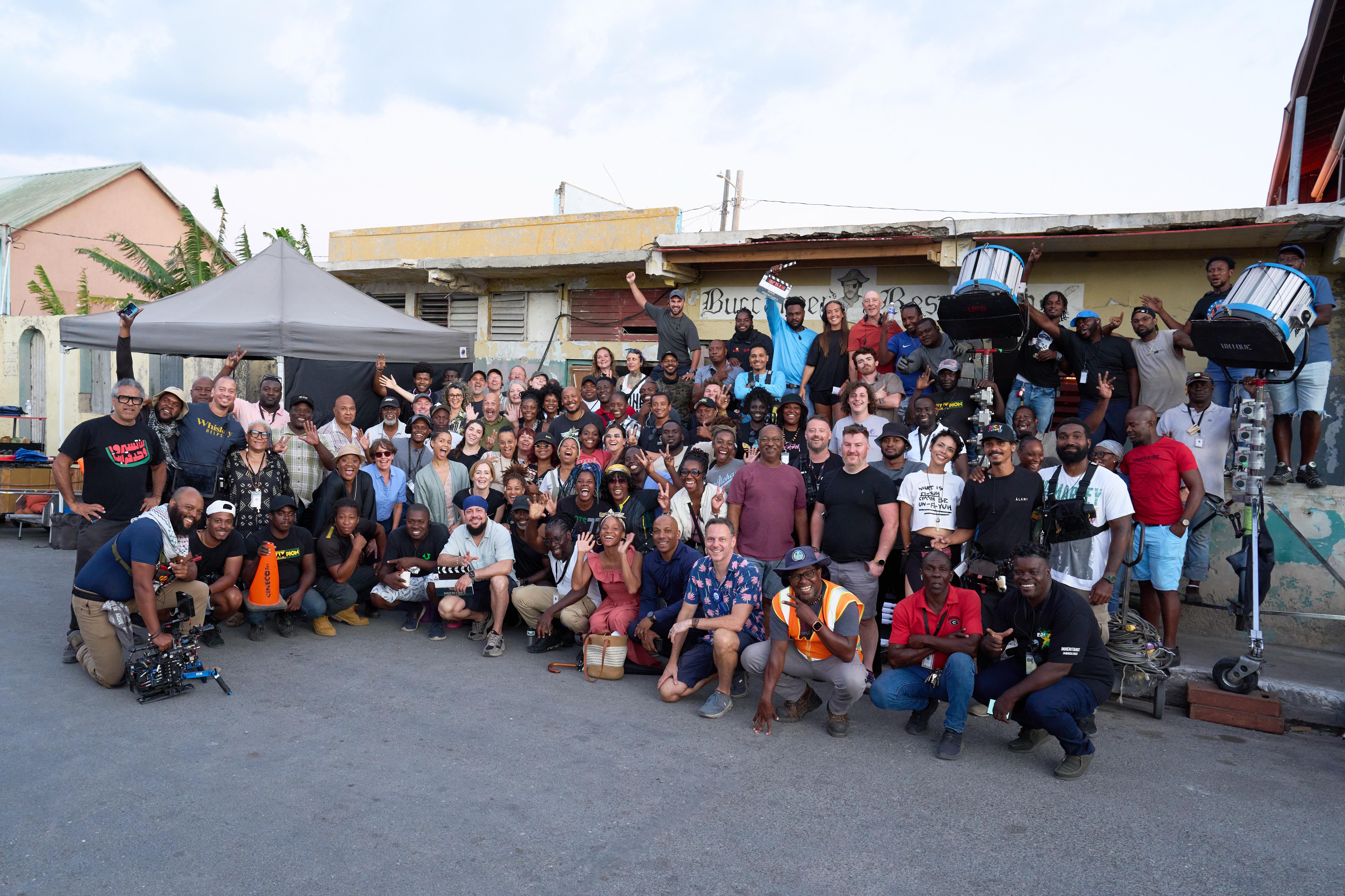Full crew of Possession on the last day of shooting